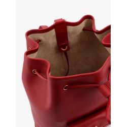Extra Drawstring L27 leather backpack