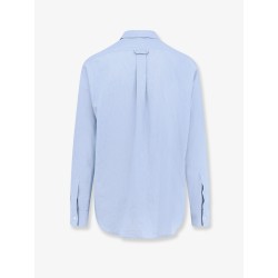 Wide fit cotton shirt