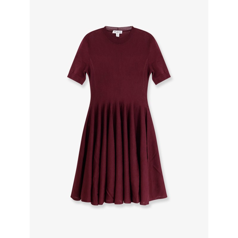 Skater virgin wool dress