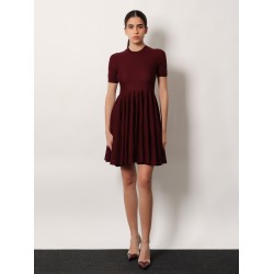 Skater virgin wool dress