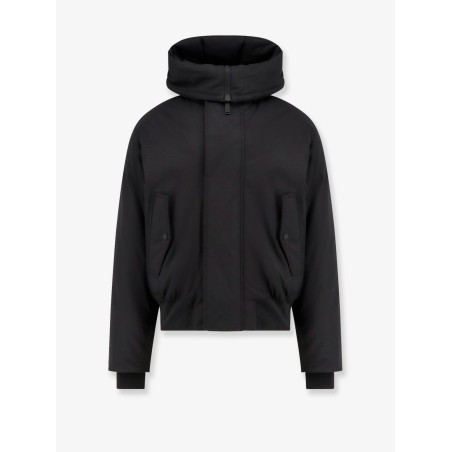 Techno Down Bomber nylon jacket