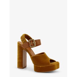 Aria velvet sandals