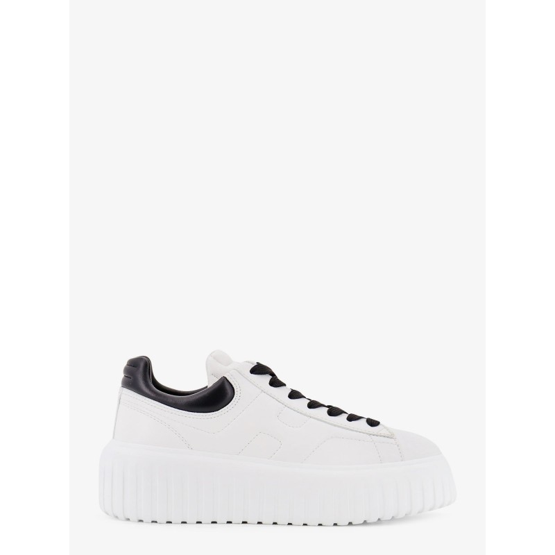 Low-top H-stripes leather sneakers