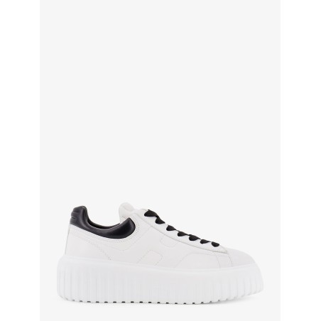 Low-top H-stripes leather sneakers