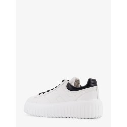 Low-top H-stripes leather sneakers