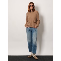 Cotton jeans with Gucci Rosso Ancora naplak tag