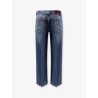 Cotton jeans with Gucci Rosso Ancora naplak tag