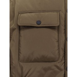 Padded nylon shirt/jacket