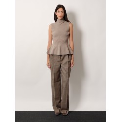 Tailored Prince of Wales trousers