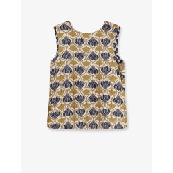 Time silk reversible top