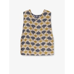 Time silk reversible top