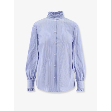 Classic stripe poplin shirt