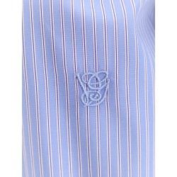 Classic stripe poplin shirt