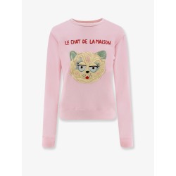 Le Chat de la Maison cotton sweatshirt