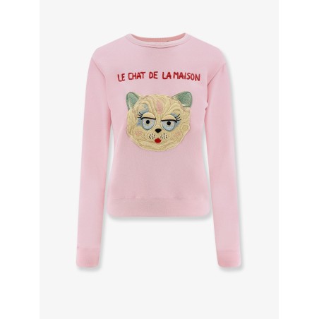 Le Chat de la Maison cotton sweatshirt