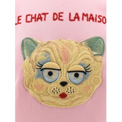 Le Chat de la Maison cotton sweatshirt