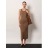 Aceri virgin wool long dress