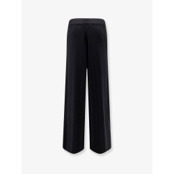Lama viscose blend trousers