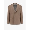 Single-breasted virgin wool blazer