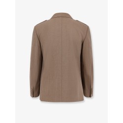 Single-breasted virgin wool blazer