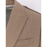 Single-breasted virgin wool blazer