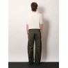 Leniin cotton blend trousers
