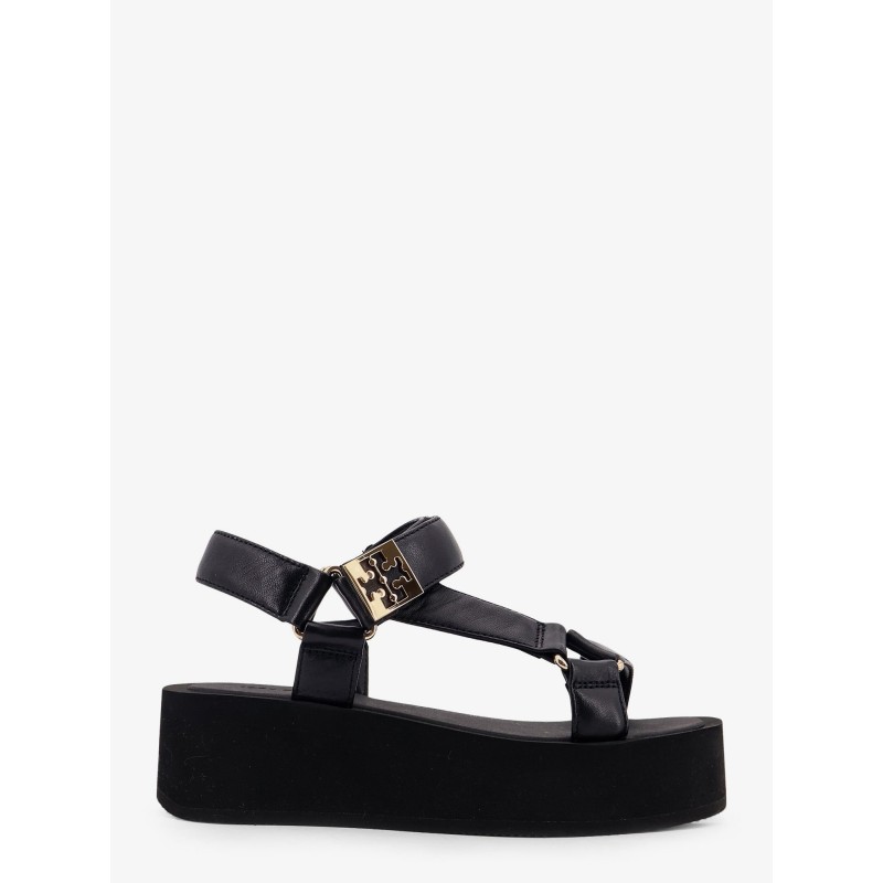 Mellow leather wedge sandals