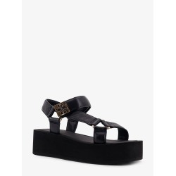 Mellow leather wedge sandals