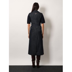 Greta midi denim dress