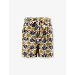 Metello multicolor silk shorts