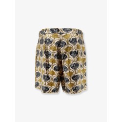 Metello multicolor silk shorts