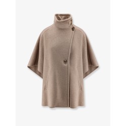 Hand-sewn Derrik cashmere cape