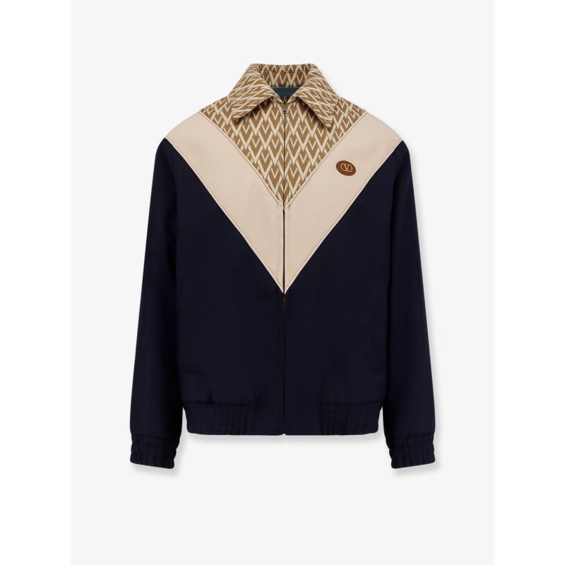 Toute la V wool and cotton jacket