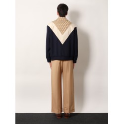 Toute la V wool and cotton jacket