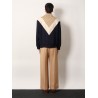 Toute la V wool and cotton jacket
