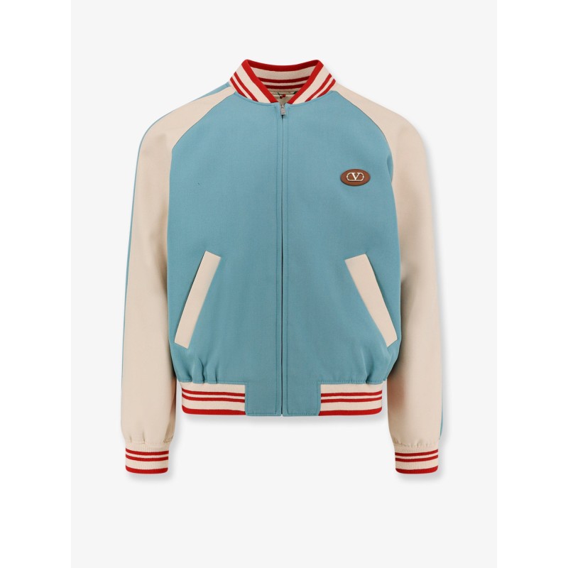 Le Chat de la Maison virgin wool bomber jacket