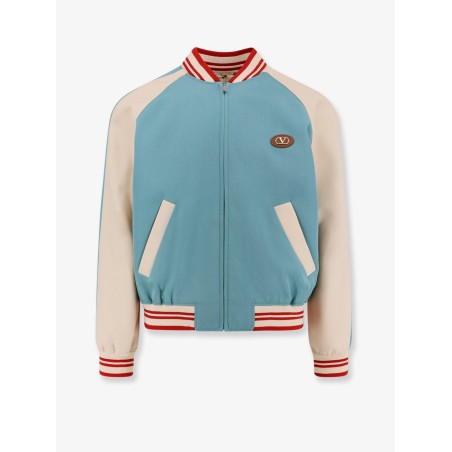 Le Chat de la Maison virgin wool bomber jacket