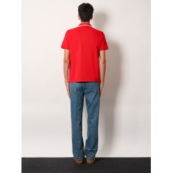 Cotton polo shirt with Vlogo