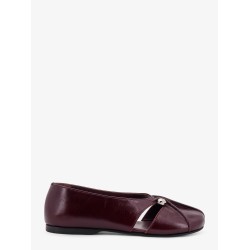 Ravena leather ballerinas