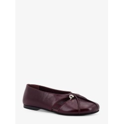 Ravena leather ballerinas