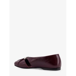 Ravena leather ballerinas