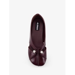 Ravena leather ballerinas