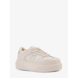 Fendi Match leather sneakers