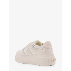 Fendi Match leather sneakers