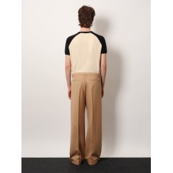 Virgin wool trousers