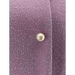 Bouclé virgin wool blend blazer