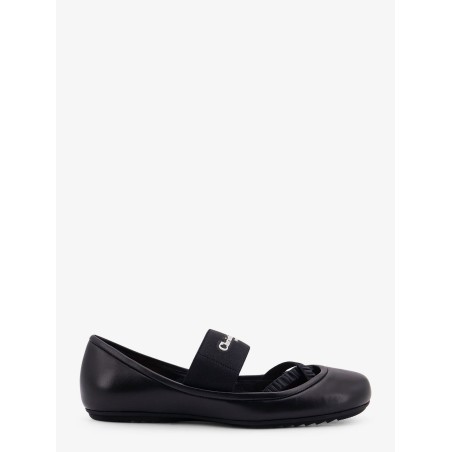 Shade leather ballerinas with elastic bands