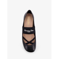 Shade leather ballerinas with elastic bands