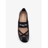 Shade leather ballerinas with elastic bands