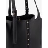 24/7 leather tote bag